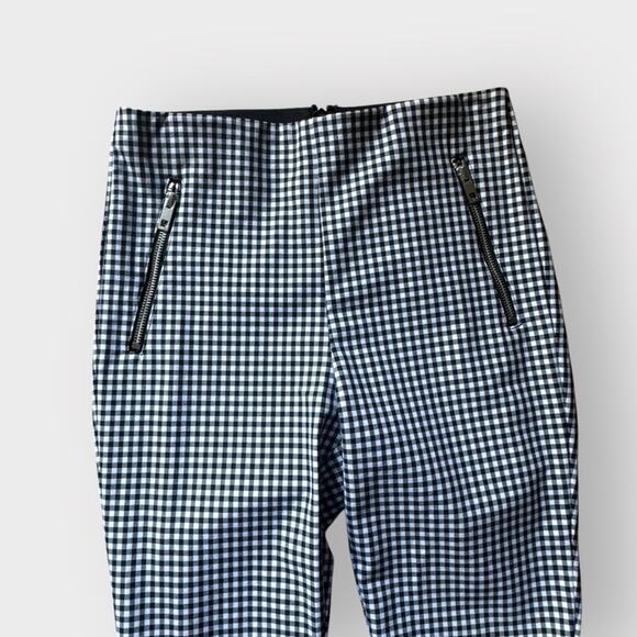 Rag & Bone Simone Zip Pocket Gingham Pants - Picture 3 of 9